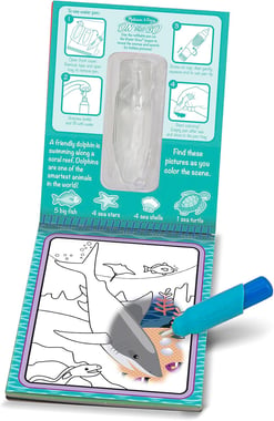 Melissa & Doug Paint With Water Unisex Melissa & Doug Arts And Crafts Learning Activity Set,3 Years And Above