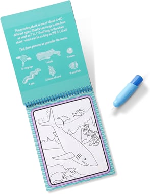 Melissa & Doug Paint With Water Unisex Melissa & Doug Arts And Crafts Learning Activity Set,3 Years And Above