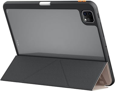سكينارما iPad Pro 11 (5th Gen) حافظة كمبيوتر لوحي بغطاء خلفي,بيج