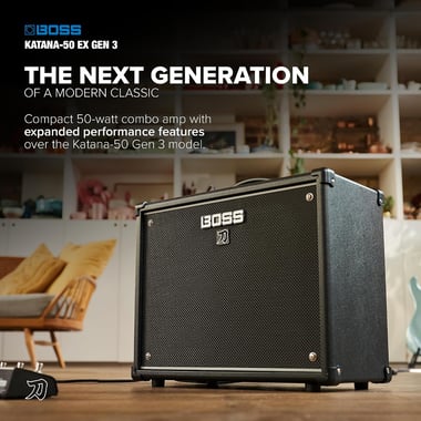 Roland Guitar Combo Amplifier 50w,Black
