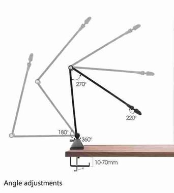 Unistar Microphone Stand,,Black