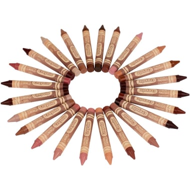 Crayola Wax Crayon,Assorted Color,24