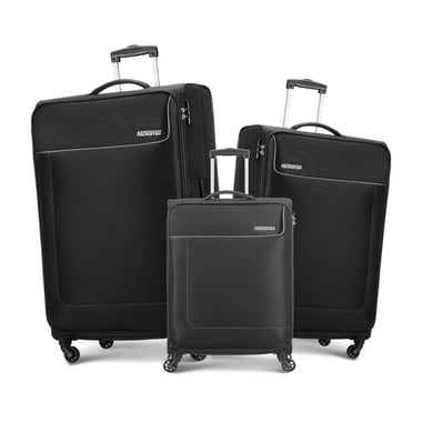 American Tourister Luggage Set Of 3 (20"/24"/28"),3 Pieces,Black