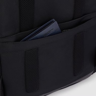 Piquadro Casual Backpack (17"),For 15.6" (Device),Unisex,Black
