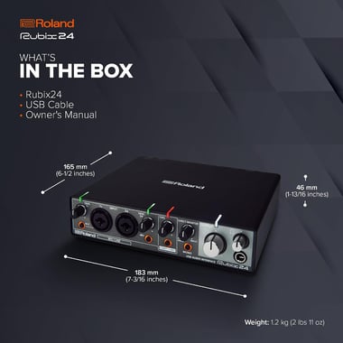 Roland Audio Interface,Black