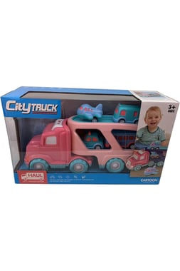 Xinpengyu Vehicle & Track Set Truck,1 Year And Above,Multicolor