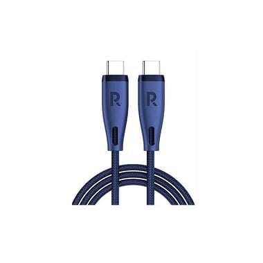 Ravpower Rp-Cb1037 Ravpower Rp-Cb1037 Nylon Braided C-C Cable 60w 1.2m Dark Blue Sync & Charge Cable,1.2 Cm,Dark Blue