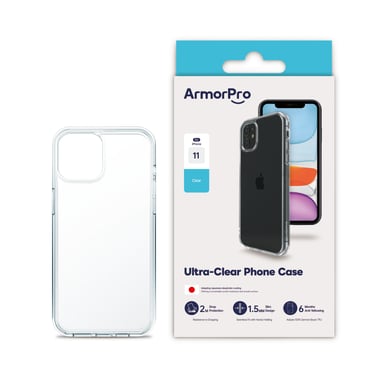 Armorpro Iphone 11 Back Cover Mobile Case,Clear