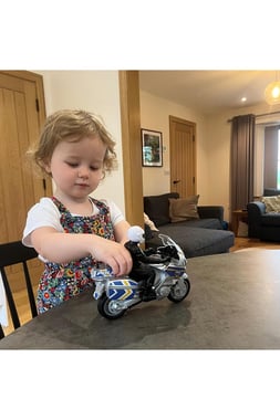 Teamsterz Play Vehicle Motorcycle,3 Years And Above,Multicolor