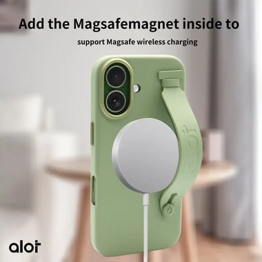 Alot Iphone 17 Back Cover Mobile Case,Light Green