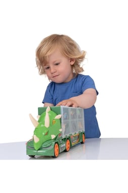 Teamsterz Vehicle & Track Set Truck,3 Years And Above,Multicolor