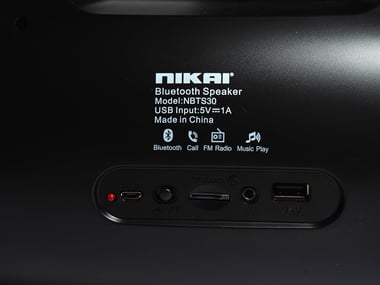 Nikai Wireless Speaker,As Per Usage,Black