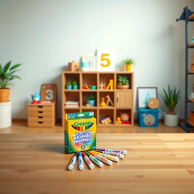 Crayola Color Marker (Washable),Assorted Color
