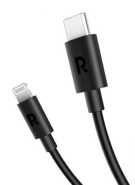 Ravpower Rp-Cb1034 Ravpower Rp-Cb1034 Type C To Lightning Cable Black Tpe 3m Sync & Charge Cable,3 Cm,Black