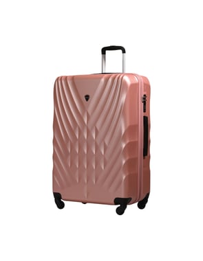 Track Luggage Set (14"/20"/24"/28"),4 Pieces,Gold