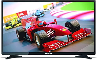 Nikai 43" Smart Tv,Full Hd Led,60 Hz,Black,Ntv4300led3