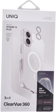 يونيك iPhone 16 Plus,غطاء خلفي للهاتف الذكي,شفاف