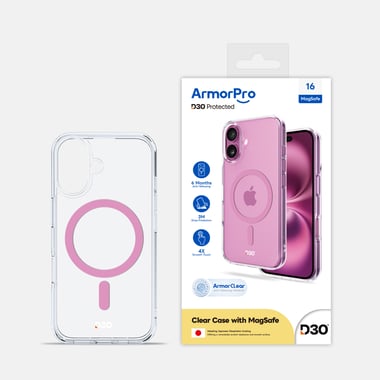 Armorpro Iphone 16 Back Cover Mobile Case With Magsafe,Clear