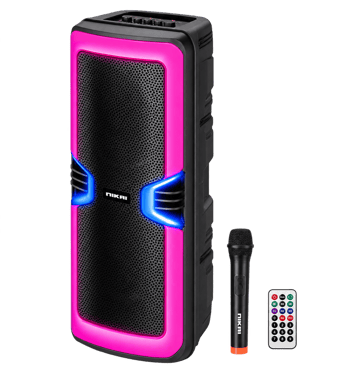 نيكاي NPRTY80020 مكبر صوت لاسلكي,as per usage,أسود