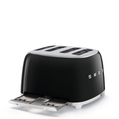 Smeg 4-Slice Toaster,2000 W,Black