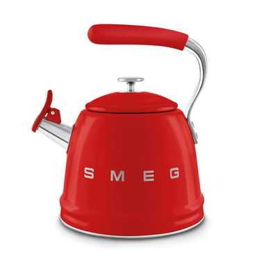 Smeg Whistling Kettle 2.3 L,,Red