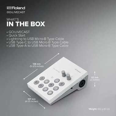 Roland Dj Sampler 2 Channels ,White