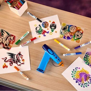كرايولا ألوان بخاخ,ألوان متنوعة