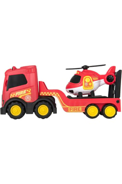 Teamsterz Vehicle & Track Set Fire Truck,1 Year And Above,Multicolor
