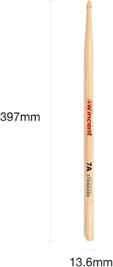 Wincent Drum Sticks,Brown