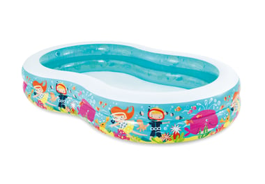 Intex Inflatable Pool 262.00 Cm×46.00 Cm×160.00 Cm,3 Person,Multicolor