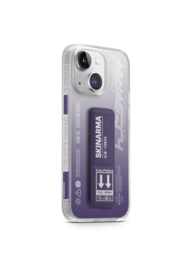 Skinarma Iphone 14 Pro Back Cover Mobile Case,Purple