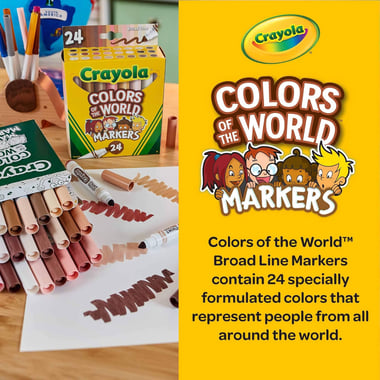 Crayola Color Marker (Washable),Assorted Color