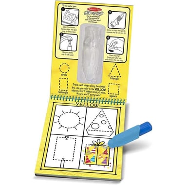 Melissa & Doug Paint With Water Unisex Melissa & Doug Math Learning Activity Set,3 Years And Above