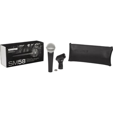 Shure Sm58-Lc,Usb-C/Xlr Dynamic Microphone,Black
