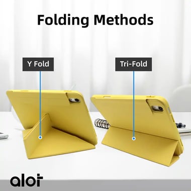 Alot Ipad 10.9 Back Cover Tablet Case,Yellow
