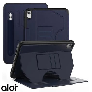 Alot Ipad 10th Generation (10.9-Inch) Back Cover Tablet Case,Deep Blue