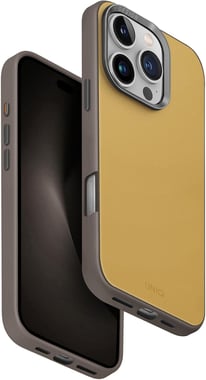 يونيك iPhone 16 Pro,غطاء خلفي للهاتف الذكي,رمادي فلينت / طبيعي