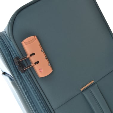 Track Luggage Set Of 3 (20"/24"/28"),3 Pieces,Blue