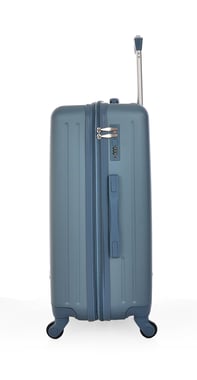 Track Luggage Set Of 3 (20"/24"/28"),3 Pieces,Silver
