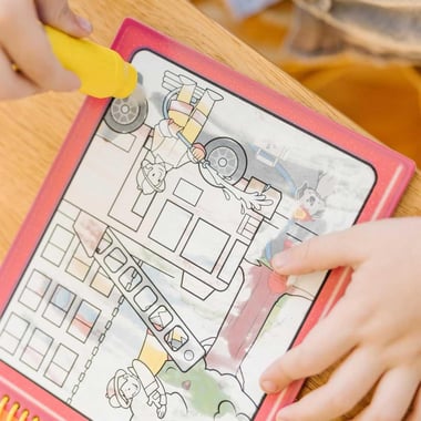 Melissa & Doug Paint With Water Unisex Melissa & Doug Arts And Crafts Learning Activity Set,3 Years And Above