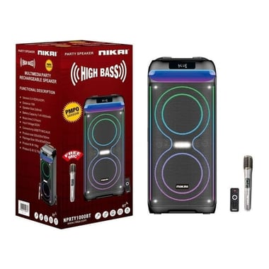 Nikai Wireless Pa System,As Per Usage,Black