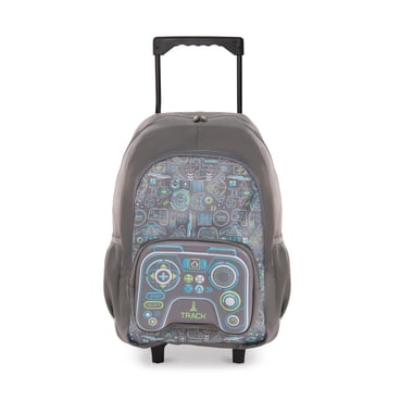 Track School Backpack (18"),,Unisex,Grey