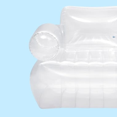 Intex Pool Float Chair 3 Years And Above,Clear