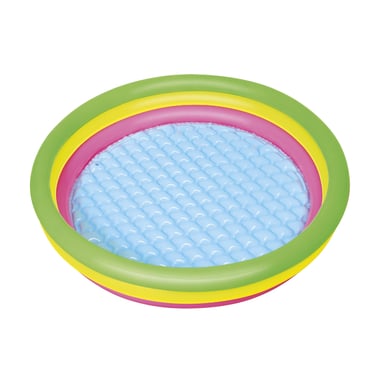 Bestway Inflatable Pool 102 Cm×102 Cm×25 Cm,1 Person,Multicolor