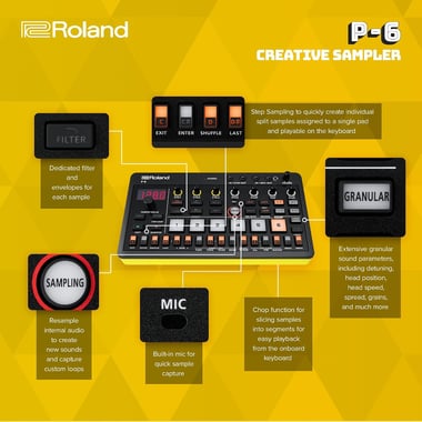 Roland Dj Sampler  ,Black