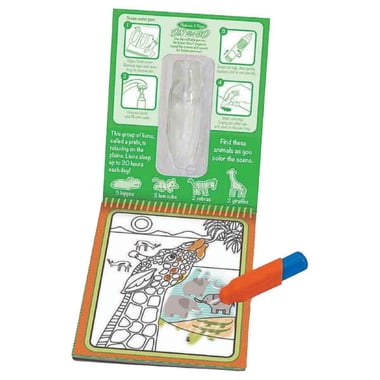 Melissa & Doug Paint With Water Unisex Melissa & Doug Arts And Crafts Learning Activity Set,3 Years And Above
