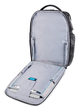 Piquadro Casual Backpack (16.5"),For 15.5" (Device),Unisex,Black