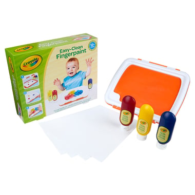 Crayola Finger Paint,Assorted Color