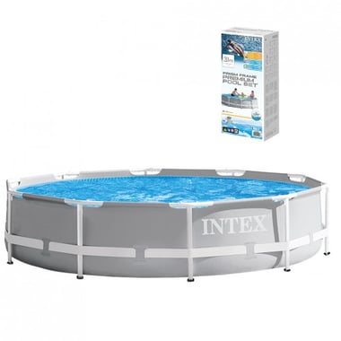 Intex Above-Ground Pool 305.00 Cm×305.00 Cm×76.00 Cm,4 Person,Multicolor