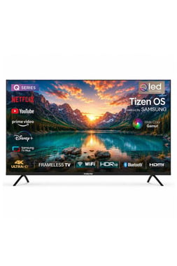 Nikai 58" Smart Tv, Qled,60 Hz,Black,60qtznsqled